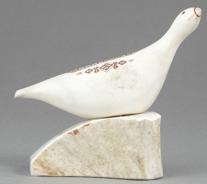 Ripa, Geometrisk Dekor På Rygg by Lars Levi (Sami Artist) SUNNA
