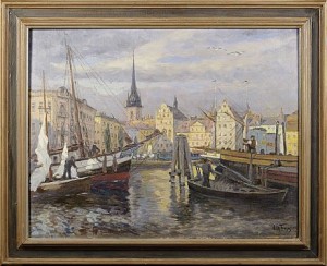 Kornhamnstorg by Wilhelm TUPY
