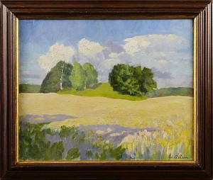 Sommarlandskap by Werner ÅSTRÖM