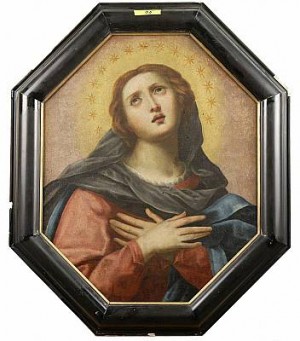 Madonnan Med Stjärnkrans by Guido RENI