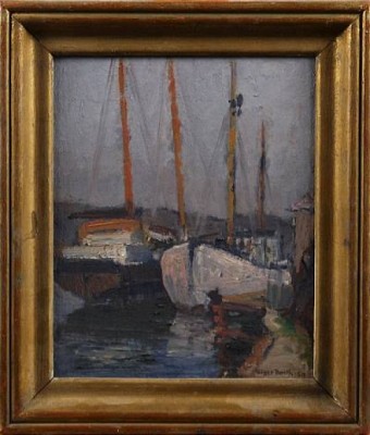 Båtar I Hamnen by Signe BARTH