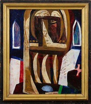 Vana Kirik by Vello TAMM - auction artwork with signature