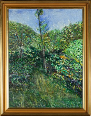 Träddunge by Ingvar OLSON - auction artwork with signature