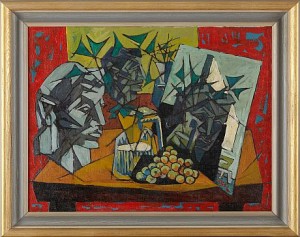 Stilleben Med Frukter by Abraham KROL