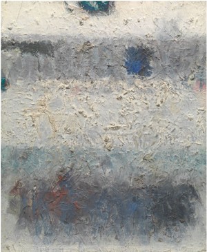 White Horizon by Lawrence CALCAGNO - auction artwork with signature