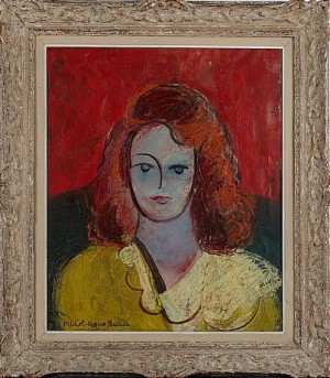 Rödhårig Kvinna by Michel Marie POULAIN