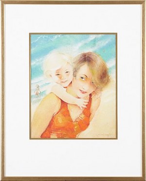 Mallorca by Gurli ‘Gullan’ ARTELIUS-RUDEVALL - auction artwork with signature