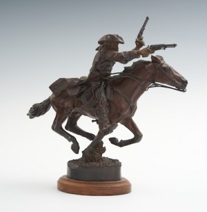 Rough Rider by James Nathan MUIR - auction artwork with signature