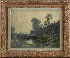 Landskap by Louis Victor WATELIN - auction artwork with signature