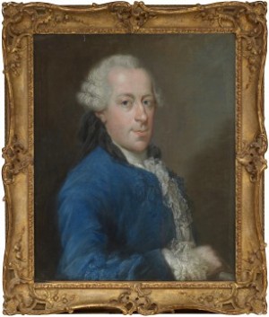 Porträtt Av Man I Blå Rock by Rosalba CARRIERA - auction artwork with signature