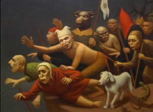 The Philosopher's Journey by Dirk KORTZ - auction artwork with signature