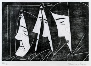Betende Frauen by Werner BERG