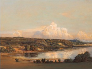 Lake Landscape by Helene FUNKE - auction artwork with signature