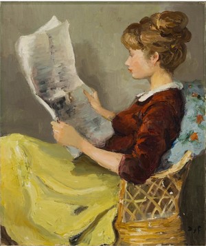 La Lecture by Marcel DYF