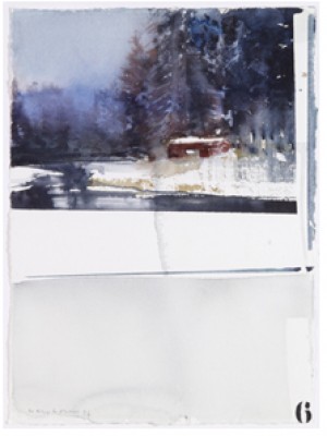 Landskap I Vinterskrud by Lars LERIN