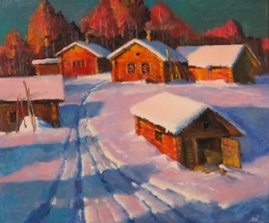 Sunset Snow by Mark KREMER