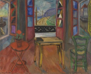 Les Trois Fenêtres by Morgan RUSSELL - auction artwork with signature