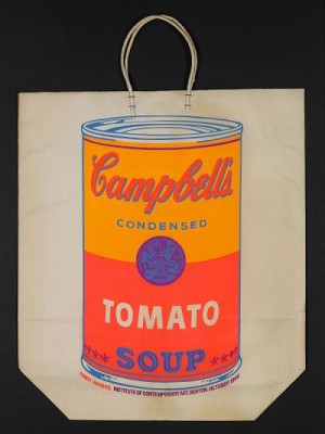 Campbell's Soup Can (tomato) Paper Bag by Andy WARHOL