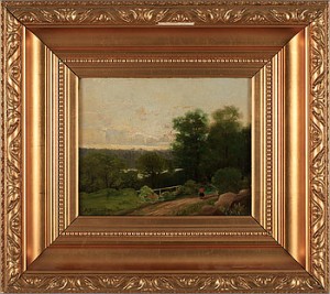 Sameflicka I Landskap by Rudolf SAMMLAND - auction artwork with signature