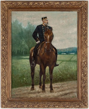Oscar Ii Till Häst by Carl Gabriel WADELL