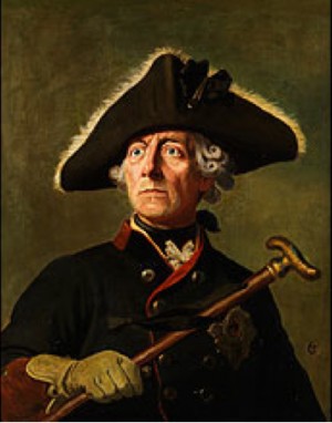 Bildnis Friedrichs Des Grossen, Genannt Der Alte Fritz by Wilhelm CAMPHAUSEN