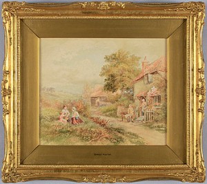 Pastoral Engelsk Miljö by Myles Birket FOSTER