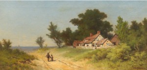 A Cottage By The Sea by Andrew Fisher BUNNER