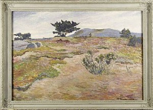 Landskap by Stig MUNTHE-SANDBERG
