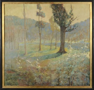 Paysage by Enrique CRUCET - auction artwork with signature