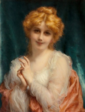 Golden-haired Beauty by Adolphe Étienne PIOT