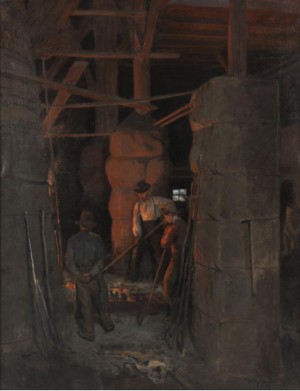 Smeder I Arbete, Troligen Bergslagen by Wilhelm SMITH