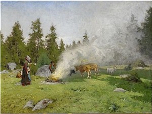 På Fäbovallen by Olof ARBORELIUS