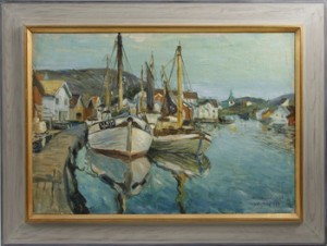 Motiv Från Grundsund by Olle ALMGREN