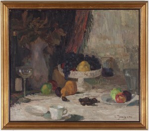 Nature Morte by Klara THANER - auction artwork with signature