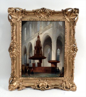 Cathedral Interior by Angelus De BAETS