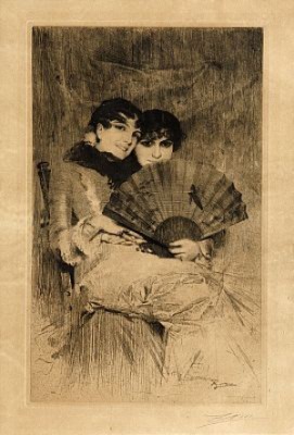 Kusinerna - The Cousins by Anders ZORN