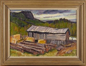 Gammal Såg Kittelfjäll by Edvin BODIN