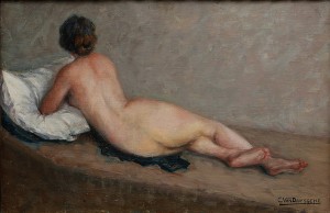 Modellstudie by C Van DRIESSCHE - auction artwork with signature