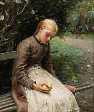 Flickan På Bänken by Axel KULLE