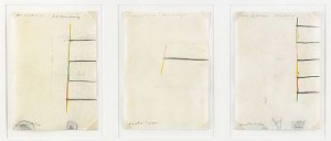 Athens Drawing - Triptyk by Olav Christopher JENSSEN
