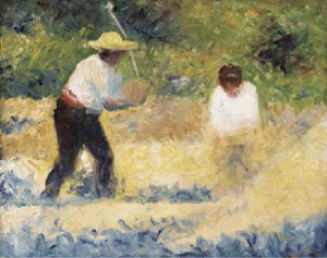 Le Tas De Pierre by Georges Pierre SEURAT