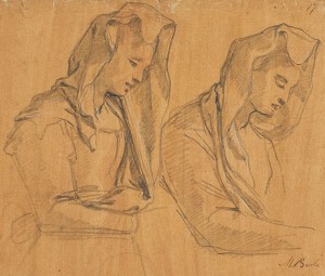 Zugeschrieben - Figurenstudie by Mary BEALE