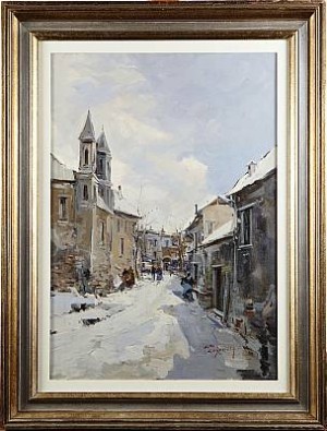 Isernia by Ciro CANZANELLA - auction artwork with signature