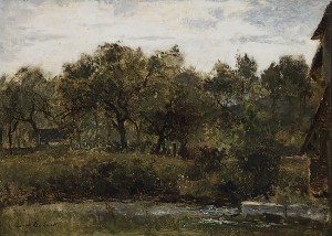 River Landscape by Cesar De COCK