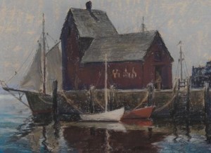 Motif No. 1 Rockport Mass by Melville F. STARK - auction artwork with signature