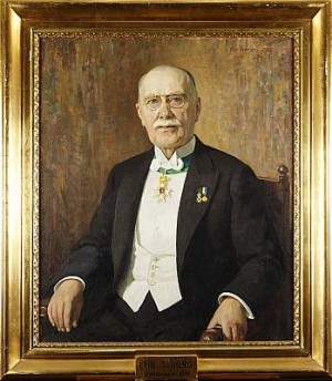 Porträtt Av Emil A. Borg by Albert LARSEN