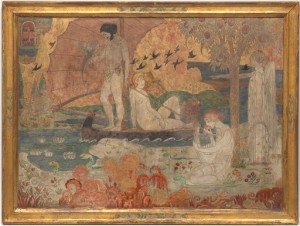 Adam And Eve Expelled From Paradise by Arthur Watkins CRISP