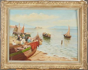Kustlandskap by Xx MARATTI - auction artwork with signature