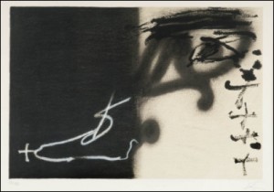 Composition by Antoni TAPIES