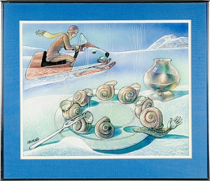 Escargots by Hans ARNOLD